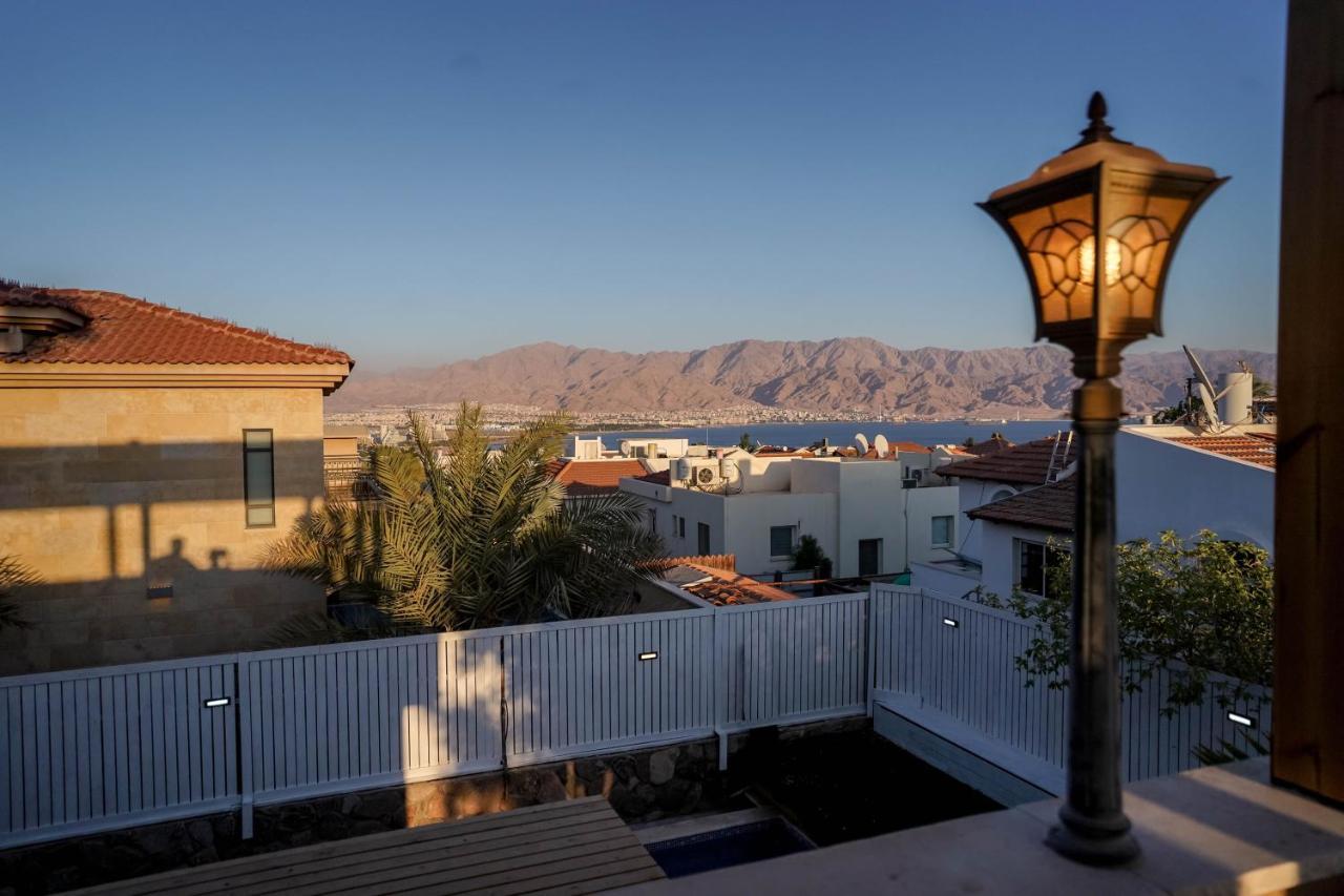 וילה רוני בריכה מחוממת Villa Roni Heated Pool Eilat Bagian luar foto