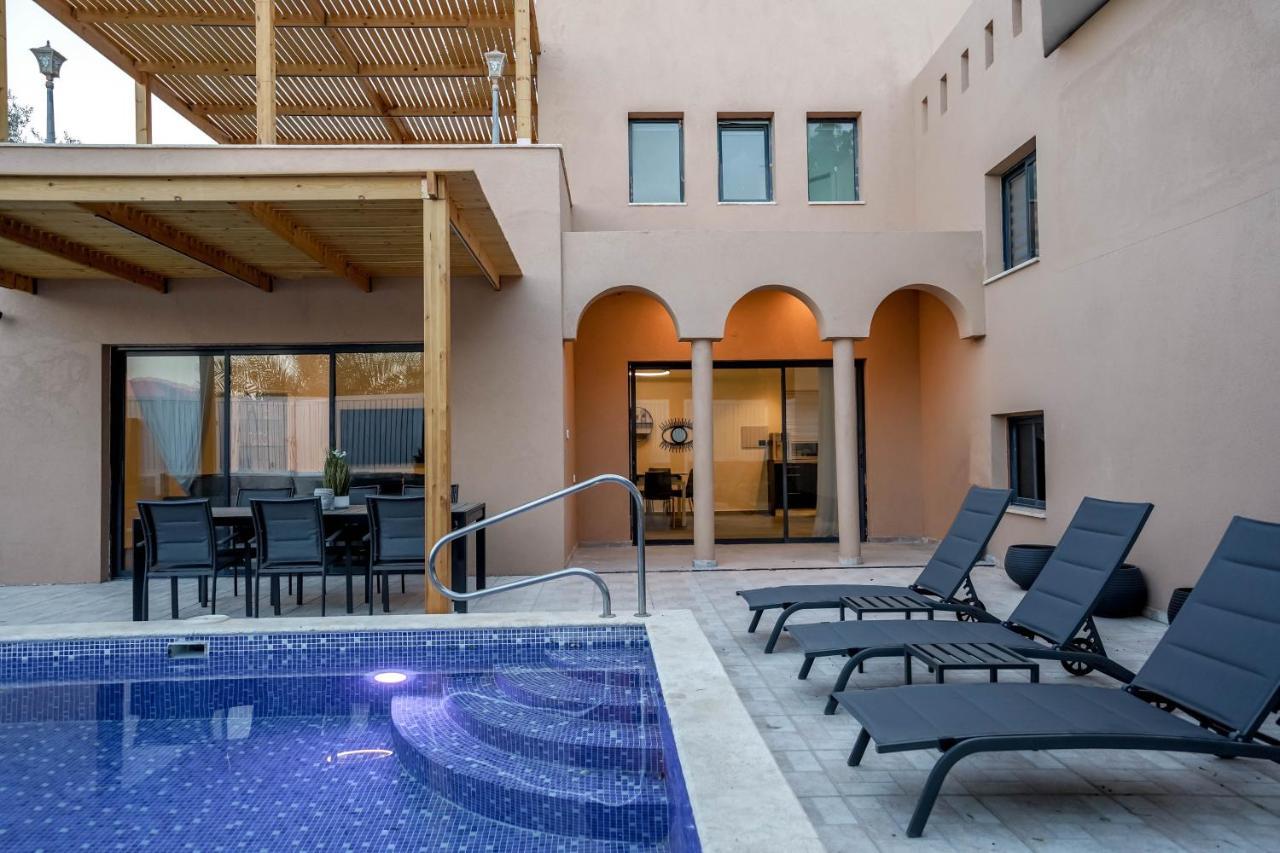 וילה רוני בריכה מחוממת Villa Roni Heated Pool Eilat Bagian luar foto